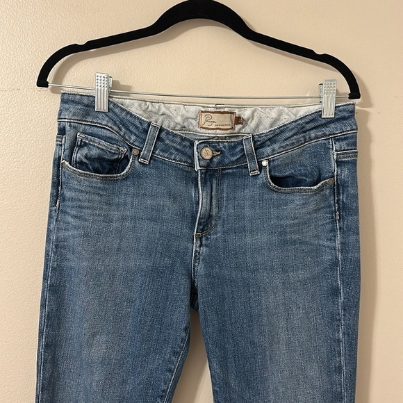 Paige Womens Hollywood Hills Jeans Sz 29 Western Rodeo Cowgirl Classic Farmhouse - Picture 3 of 8